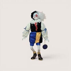 1980s Royal Heirloom Collection Ceramic Clown Doll